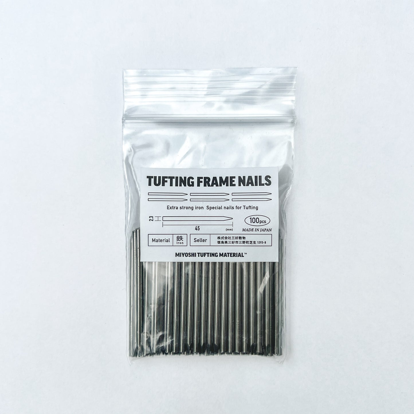 TUFTING FRAME NAILS(販売準備中)